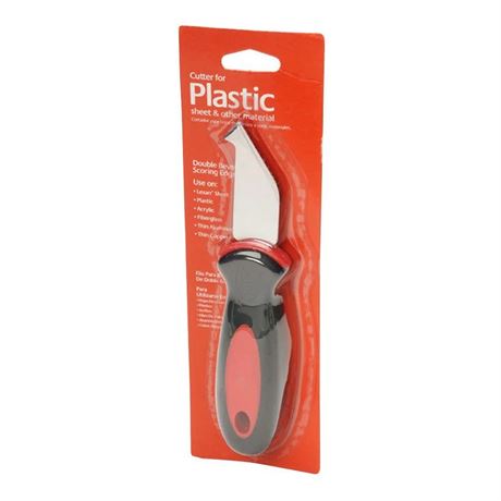 Couteau coupe plastique 1 x 4 x 6 po