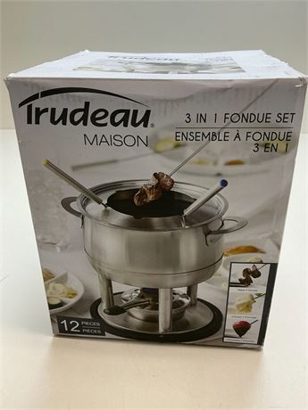 Ensemble à fondue 3-en-1 Trudeau Maison Tinto