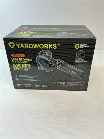 Souffleur et aspirateur à feuilles Yardworks AeroForce