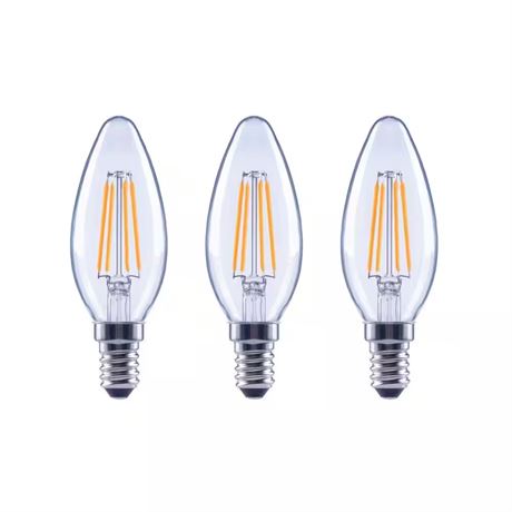 Ampoule LED B11 E12 60 W équiv dimmable verre clair EcoSmart