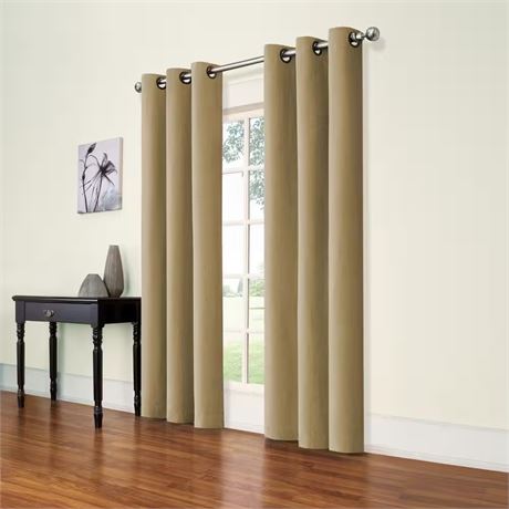 Rideau occultant Andora jute texturé – 42 x 84 po