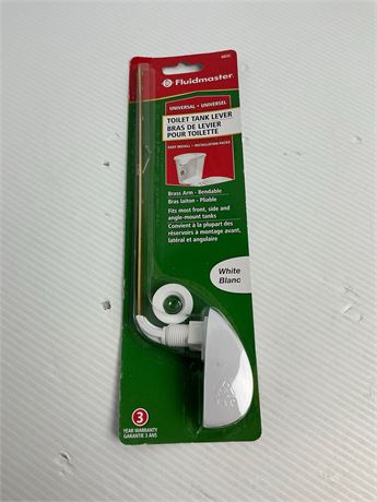 Levier réservoir toilette Fluidmaster blanc