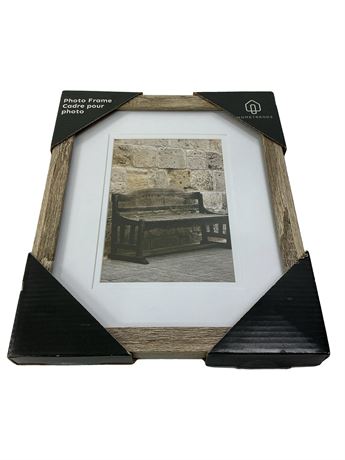 Cadre photo Hometrends gris vieilli 8 x 10 po