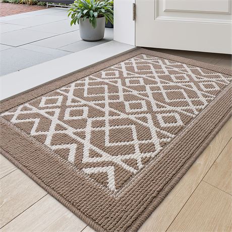 Tapis d’entrée DEXI 23,5 x 60 po – lavable, antidérapant