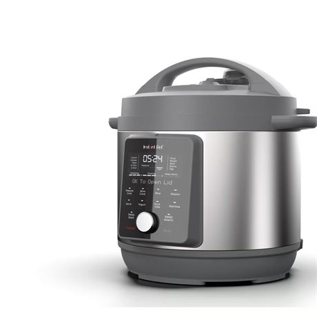 Autocuiseur numérique Instant Duo Plus aluminium/inox 8 pte noir/argent