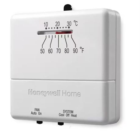 Thermostat non programmable 1 chauffage 1 clim