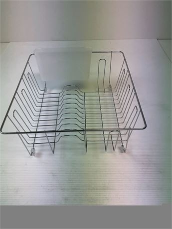 Égouttoir compact pour couverts plaqué