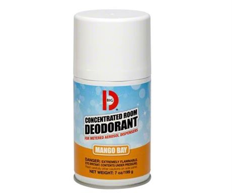 Désodorisant, désodorise 6000 pi, parfum mangue (BIG473) mesuré