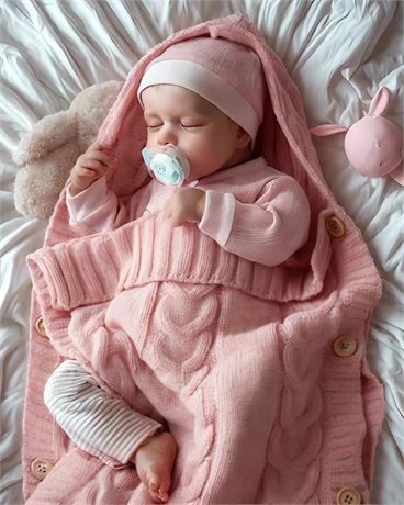 Poupée nouveau-né réaliste JIZHI Reborn 18 po
