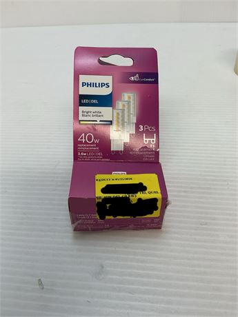 Ampoules DEL Philips blanc brillant (3)