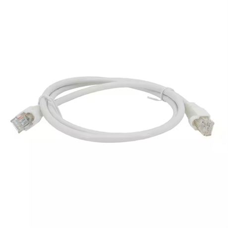 Câble réseau CE Cat6A UTP blanc 3 pi