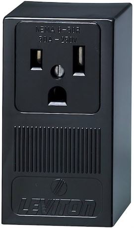 Prise Leviton 5378 50 A 250 V à montage en surface
