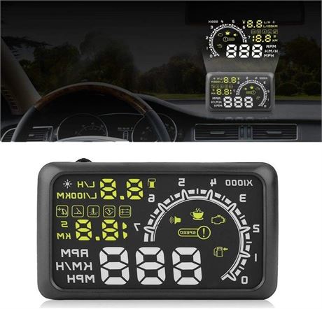 Afficheur HUD pare-brise OBD2 5,5 po