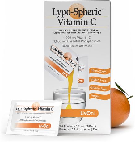 Vitamine C liposomale LivOn Lypo Spheric 1000 mg sans sucre