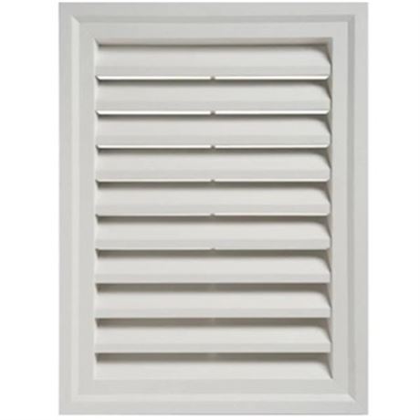 Évent pignon rectangulaire Ply Gem RECTGV1824 18 x 24 po - blanc