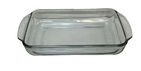 Plat de cuisson en verre 10,6 x 6,7 po