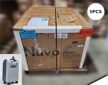 Lot de 5 - concentrateurs oxygène médical Nidek - santé/beauté