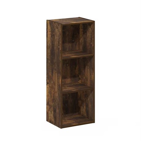 Bibliothèque bois Pasir 3 tablettes 31.5 po