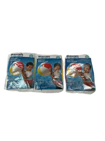 Ballon plage multicolore (3)