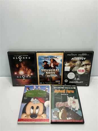 Lot de 5 films