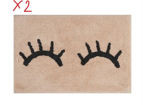 LOT DE 2  - Tapis de bain Mainstays 16 x 24 po