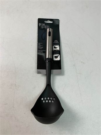 Louches noires 13,4 po lot de 4
