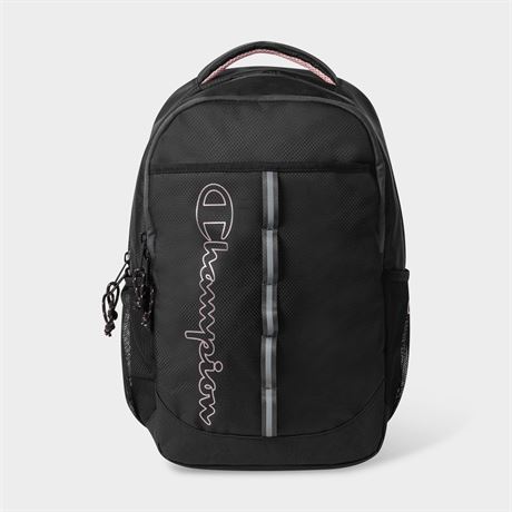 Sac à dos Champion Center - noir/rose