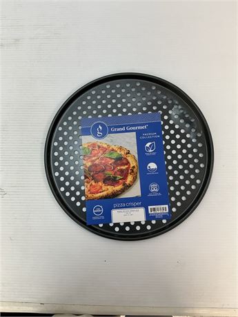Plaque pizza Grand Gourmet antiadhésive perforée