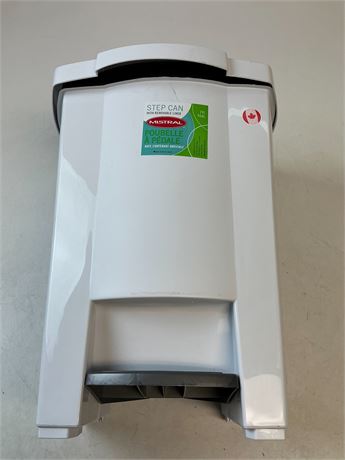 Poubelle à pédale 19 L avec doublure amovible