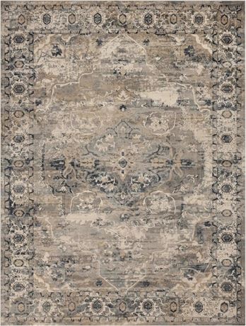 Tapis rectangulaire Unique Loom Portland gris 10 x 13'1
