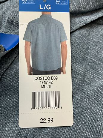 Chemise manches courtes Hurley – homme, taille L