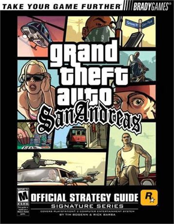 Livre Grand Theft Auto: San Andreas - Guide stratégique officiel
