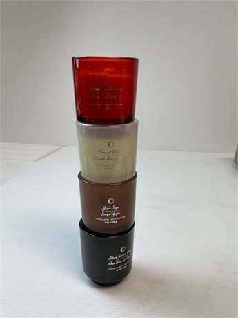Bougies assorties 225 g lot de 4