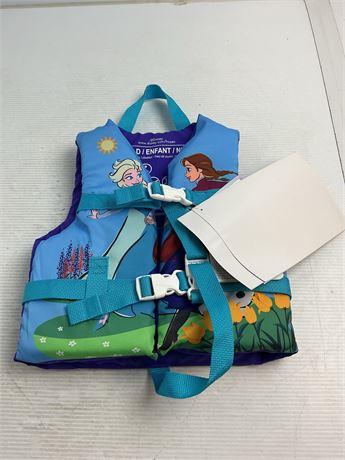 Veste sécurité enfant Frozen Disney 33-55 lb