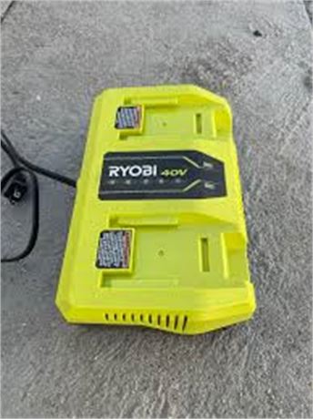 Chargeur RYOBI 40V double port rapide