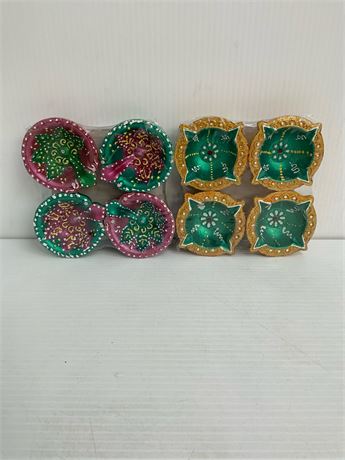 Bougeoirs Diya Beautyfive, lot de 2