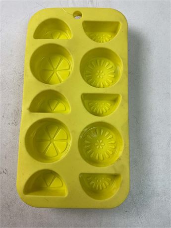 Moules silicone fruits citron 10 cavités – lot de 2