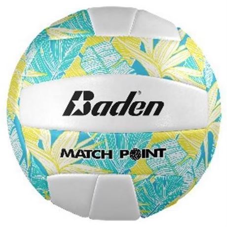 Ballon volleyball Baden Matchpoint floral - turquoise/jaune sport ext.