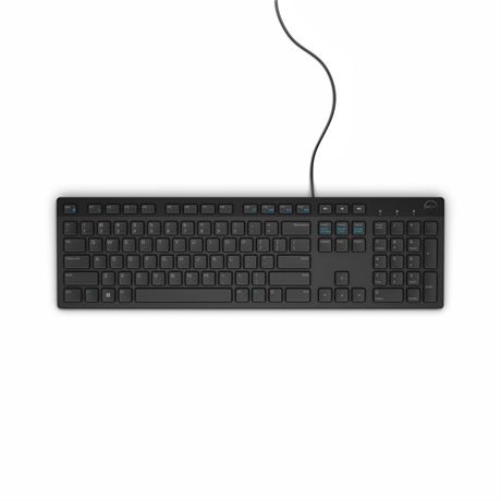 Clavier multimédia Dell KB216 QWERTY international - noir