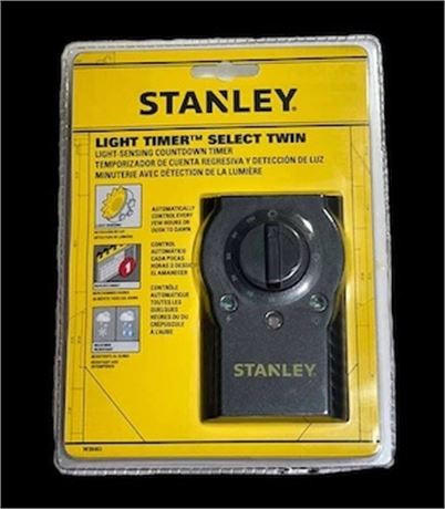 LOT DE 2 - Minuterie lumière STANLEY W38463