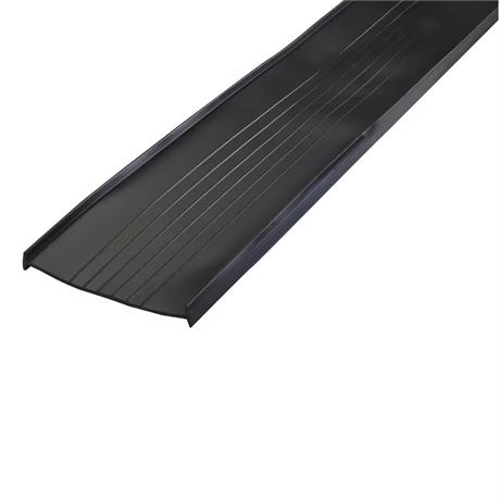 Joint bas porte garage vinyle Platinum 18 pi noir universel P0199