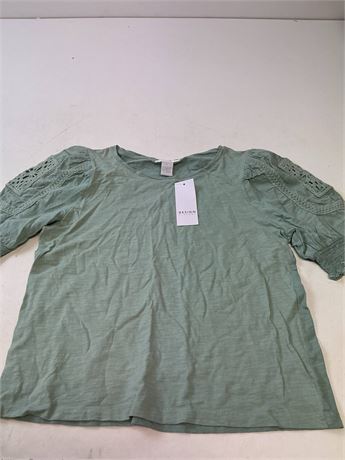 T-shirt femme manches courtes taille L