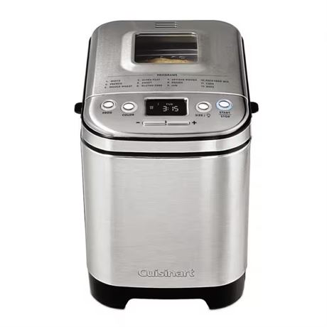 Machine à pain automatique compacte inox 2 lb