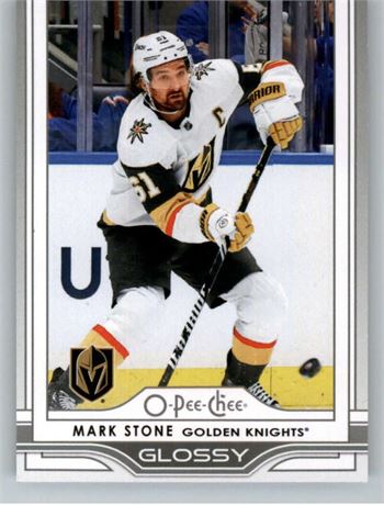 Upper Deck — Carte O-Pee-Chee Glossy Mark Stone #OG-4 Golden Knights