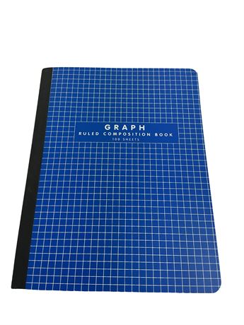 Cahier quadrillé poly, 100 feuilles