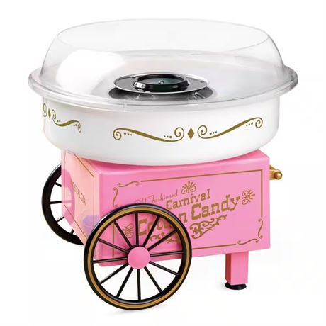 Machine à barbe à papa rose 450 W 11po