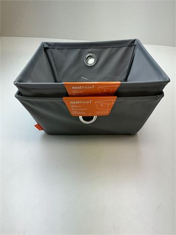 Bacs de rangement Neatfreak carrés lot de 2