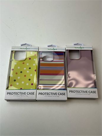 Lot de 3 étuis iPhone 14 Pro Max