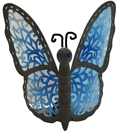 VOIR PHOTOS - Décor extérieur papillon
