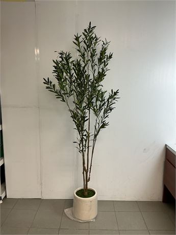 Plante décorative artificielle 7 pi
